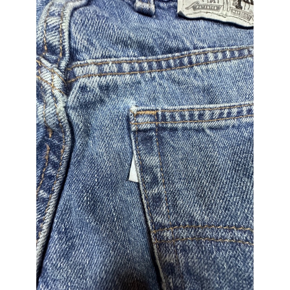 Vintage Levis SilverTab Baggy Jeans 36x30 Medium Wash Denim Made in USA 90s - Picture 11 of 13